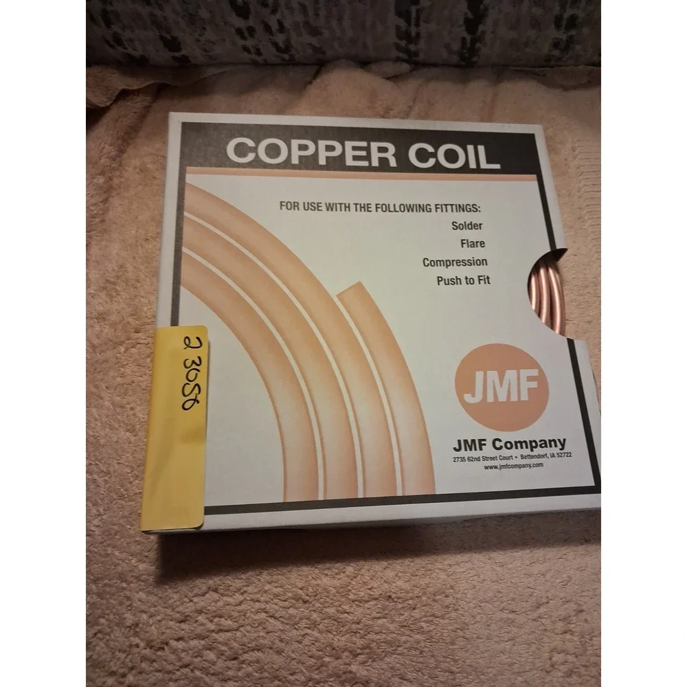 New In The Box Copper Coil JMF COMPANY 1/4
